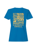 Chasing Swell Surf Design Women's - Adult & Kids T-Shirts, Sweatshirts & Hoodies apparel design preview 1