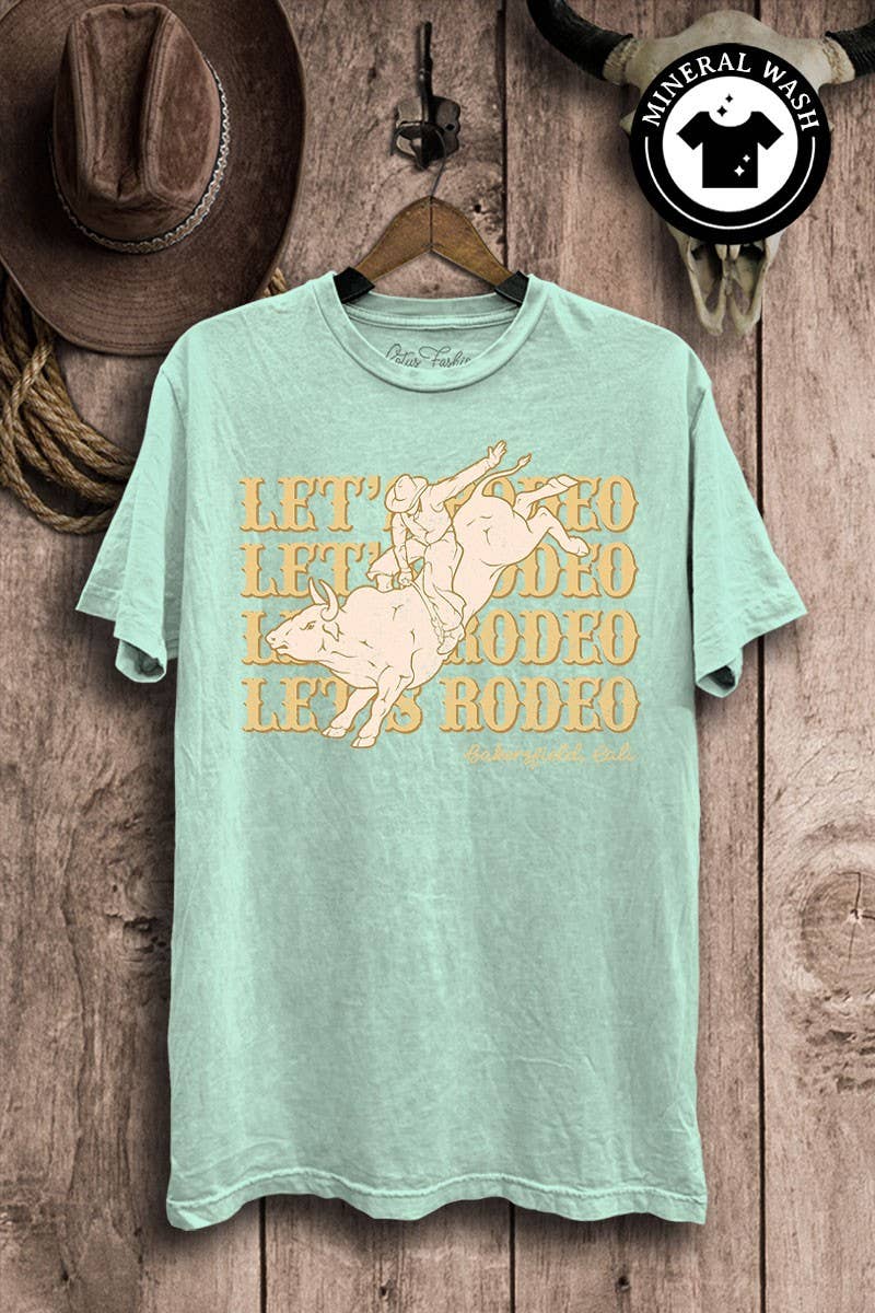 Lets Rodeo Graphic Top - Adult & Kids T-Shirts, Sweatshirts & Hoodies apparel design preview 1