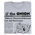 The Onion: Midwest Discovered! - Adult & Kids T-Shirts, Sweatshirts & Hoodies apparel design preview 1