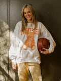 Tennessee Vols Basketball Bear White - Adult & Kids T-Shirts, Sweatshirts & Hoodies apparel design preview 1