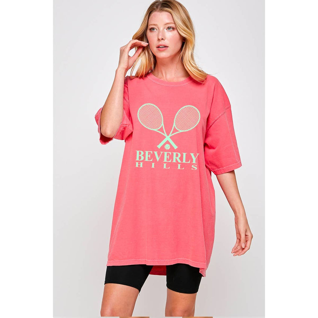 Beverly Hill Graphic Oversized - Adult & Kids T-Shirts, Sweatshirts & Hoodies apparel design preview 1