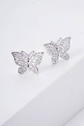 Small Cz Gold Dipped Butterfly Post Earrings - Adult & Kids T-Shirts, Sweatshirts & Hoodies apparel design preview 1