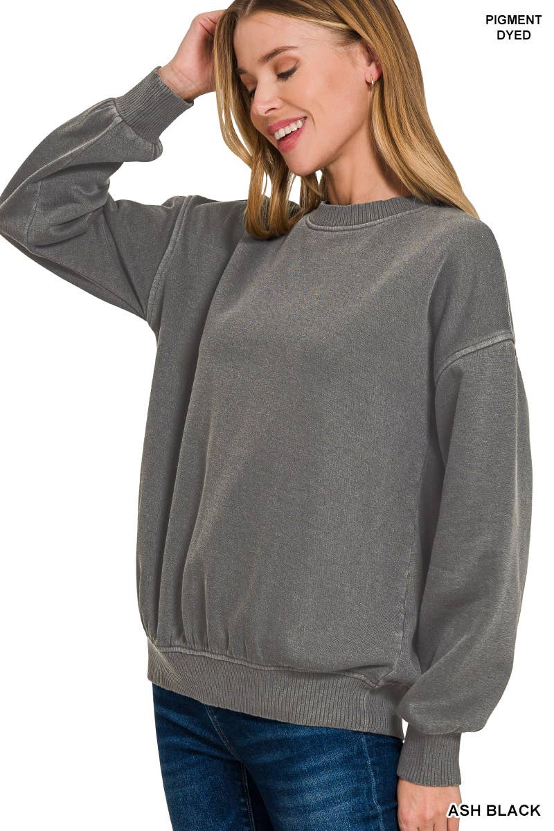 .SI-27206 Pigment Dye Fleece Oversized - Adult & Kids T-Shirts, Sweatshirts & Hoodies apparel design preview 1