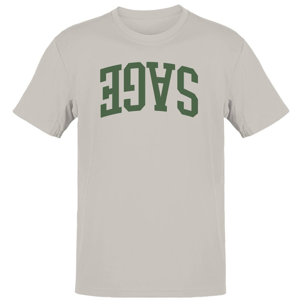 Vintage Sage Green Bold Text Men's - Adult & Kids T-Shirts, Sweatshirts & Hoodies apparel design preview 1