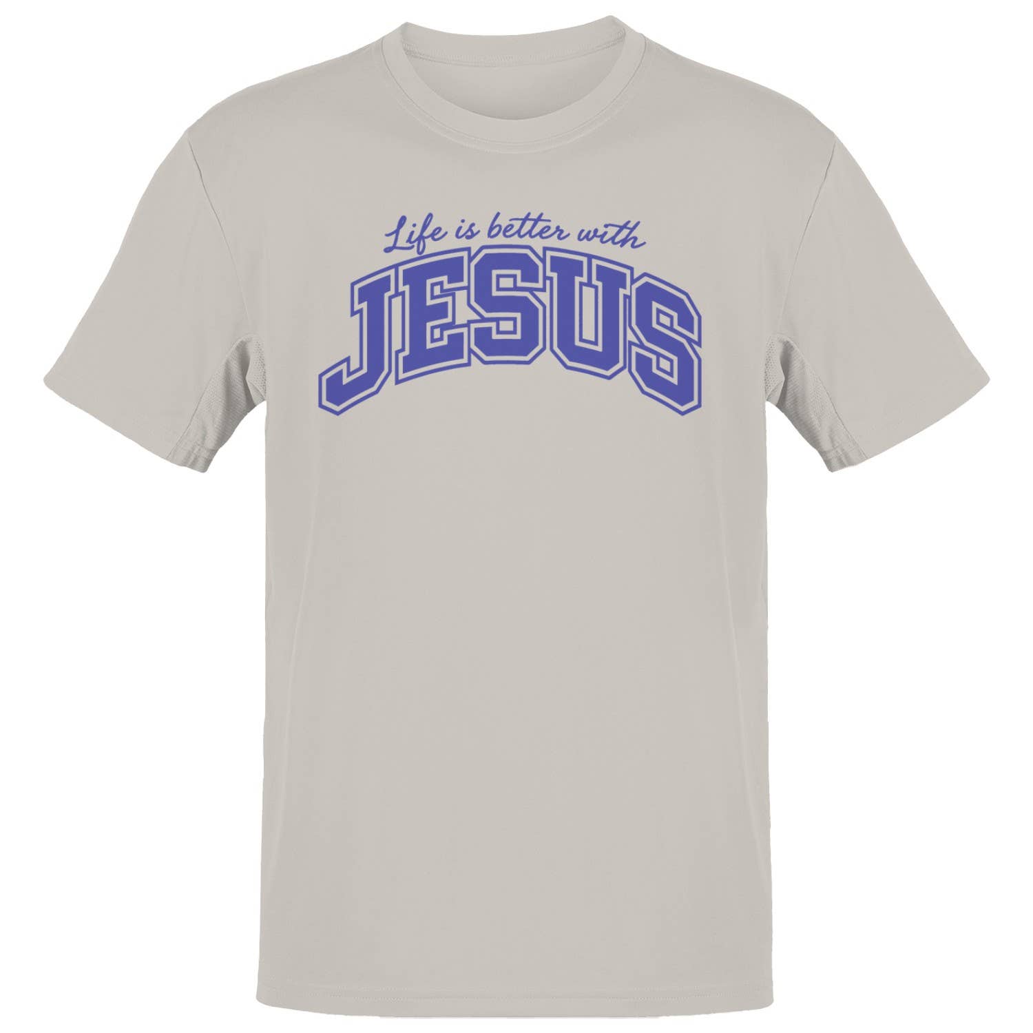 Better Life with Jesus Men's - Adult & Kids T-Shirts, Sweatshirts & Hoodies apparel design preview 1
