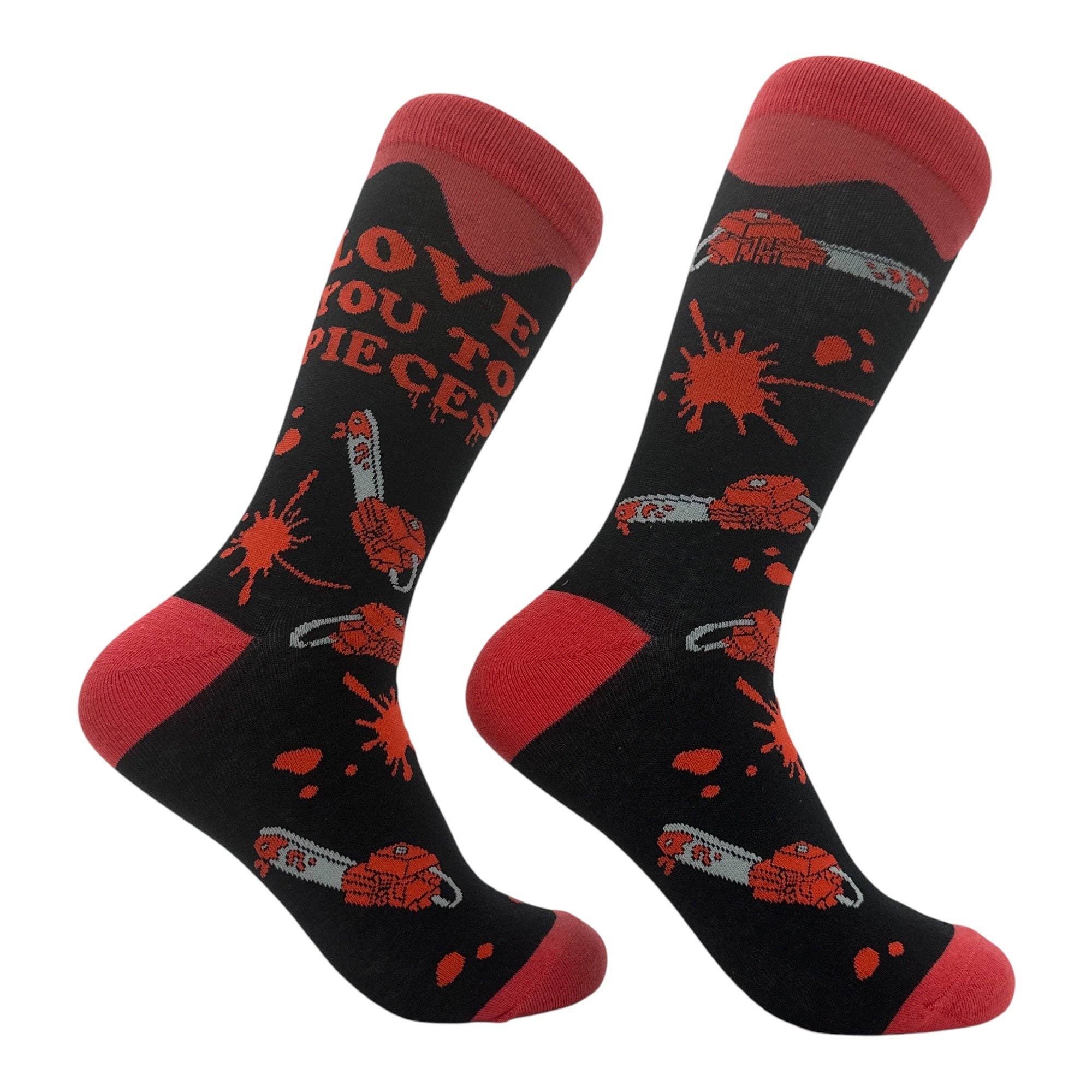 Love You To Pieces Socks - Adult & Kids T-Shirts, Sweatshirts & Hoodies apparel design preview 1