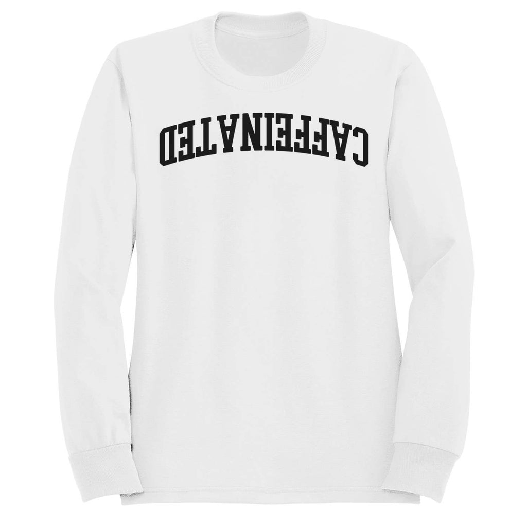 Caffeinated Bold Retro Typography Women's - Adult & Kids T-Shirts, Sweatshirts & Hoodies apparel design preview 1