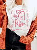 He Is Risen Easter Graphic - Adult & Kids T-Shirts, Sweatshirts & Hoodies apparel design preview 1