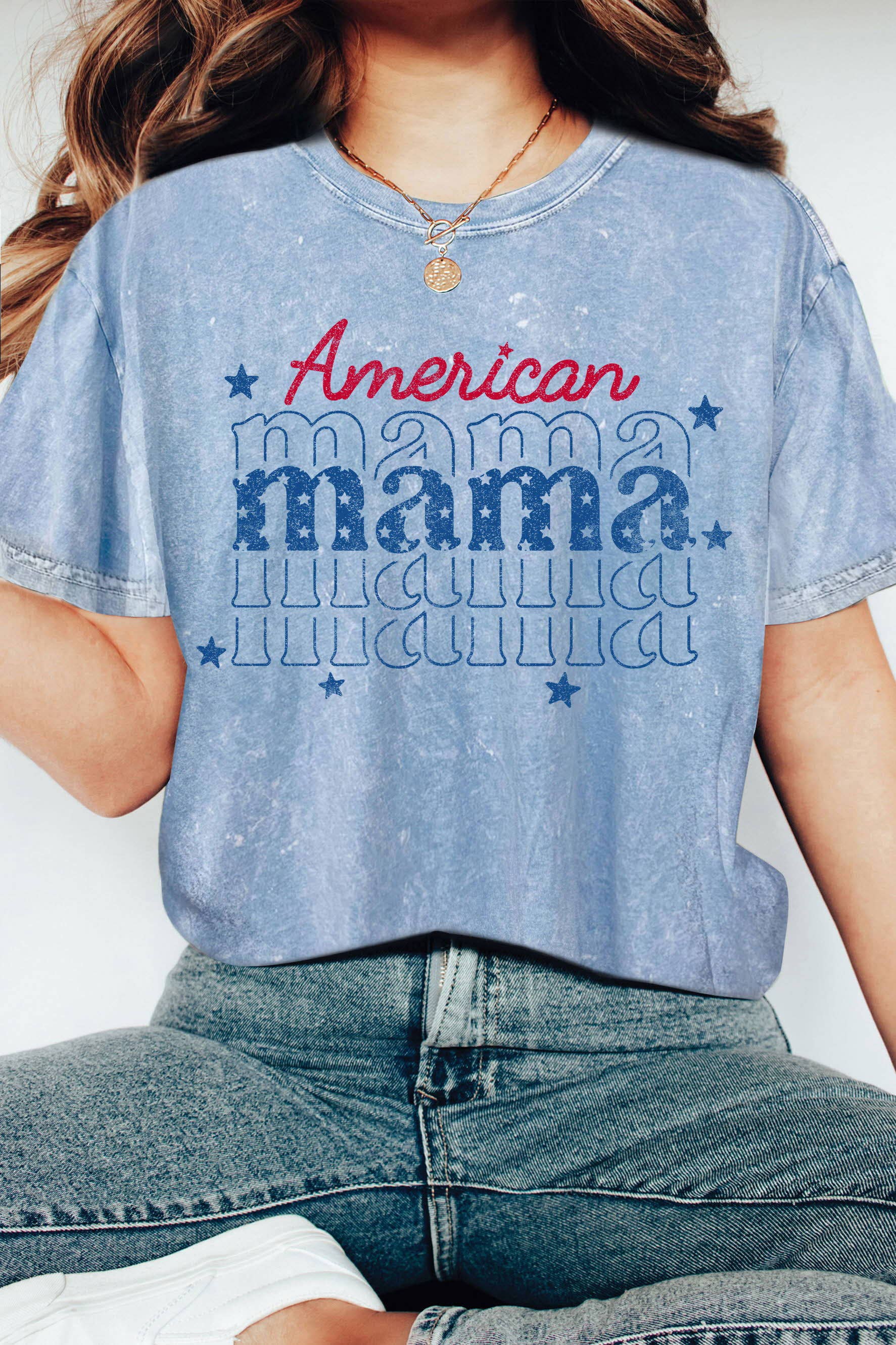 American Mama Mineral Graphic - Adult & Kids T-Shirts, Sweatshirts & Hoodies apparel design preview 1