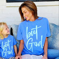 Puff But God Flo Blue - Adult & Kids T-Shirts, Sweatshirts & Hoodies apparel design preview 1