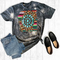 Distressed Leopard Serape Gem - Adult & Kids T-Shirts, Sweatshirts & Hoodies apparel design preview 1