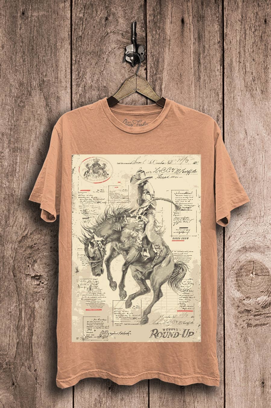 Wild West Cowboy Graphic Top - Adult & Kids T-Shirts, Sweatshirts & Hoodies apparel design preview 1