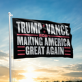 Trump Vance Making America Great Again Flag 2914 - Adult & Kids T-Shirts, Sweatshirts & Hoodies apparel design preview 1