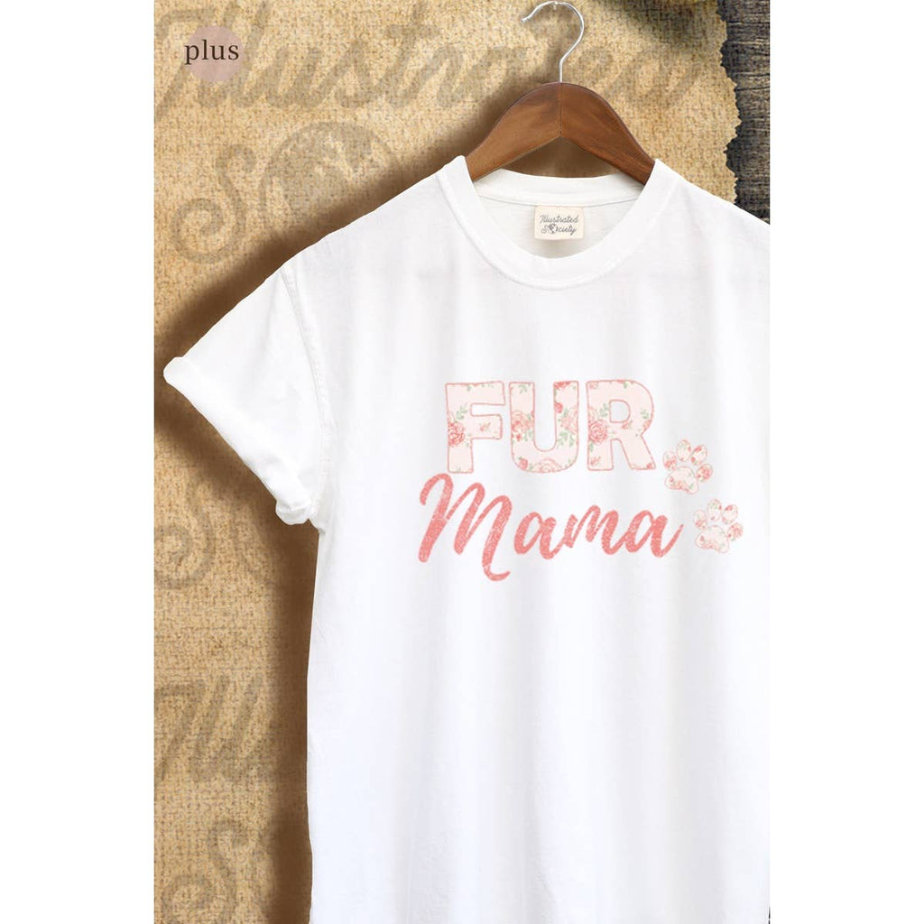 Fur Mama Vintage Graphic Plus - Adult & Kids T-Shirts, Sweatshirts & Hoodies apparel design preview 1