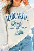 Margarita Cocktails Salty Vibes Graphic Brushed - Adult & Kids T-Shirts, Sweatshirts & Hoodies apparel design preview 1
