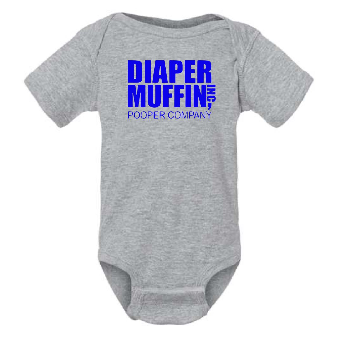 Diaper Muffin Pooper Company Baby Onesie - Adult & Kids T-Shirts, Sweatshirts & Hoodies apparel design preview 1