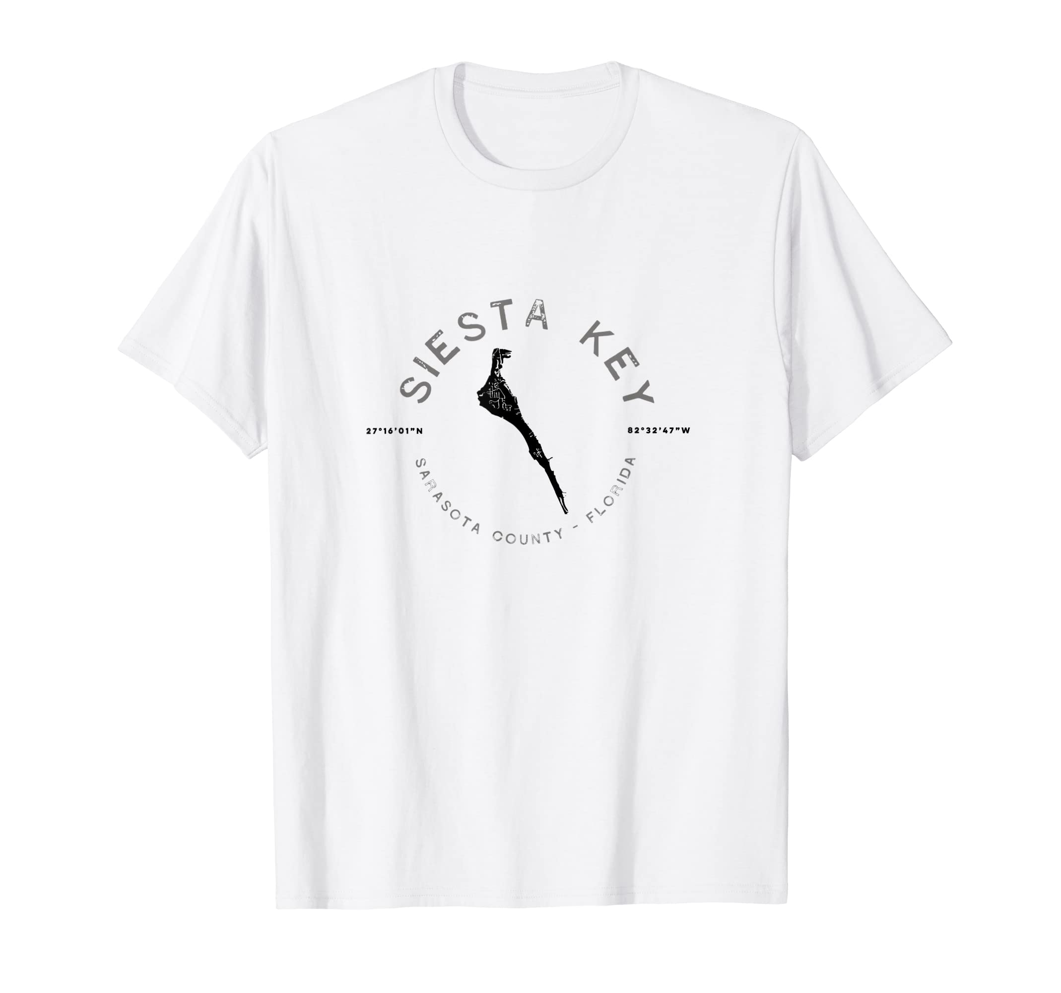 Siesta Key Florida T T-Shirt - Aesthetic Graphic Unisex - T-Shirt, Sweatshirt, Hoodie