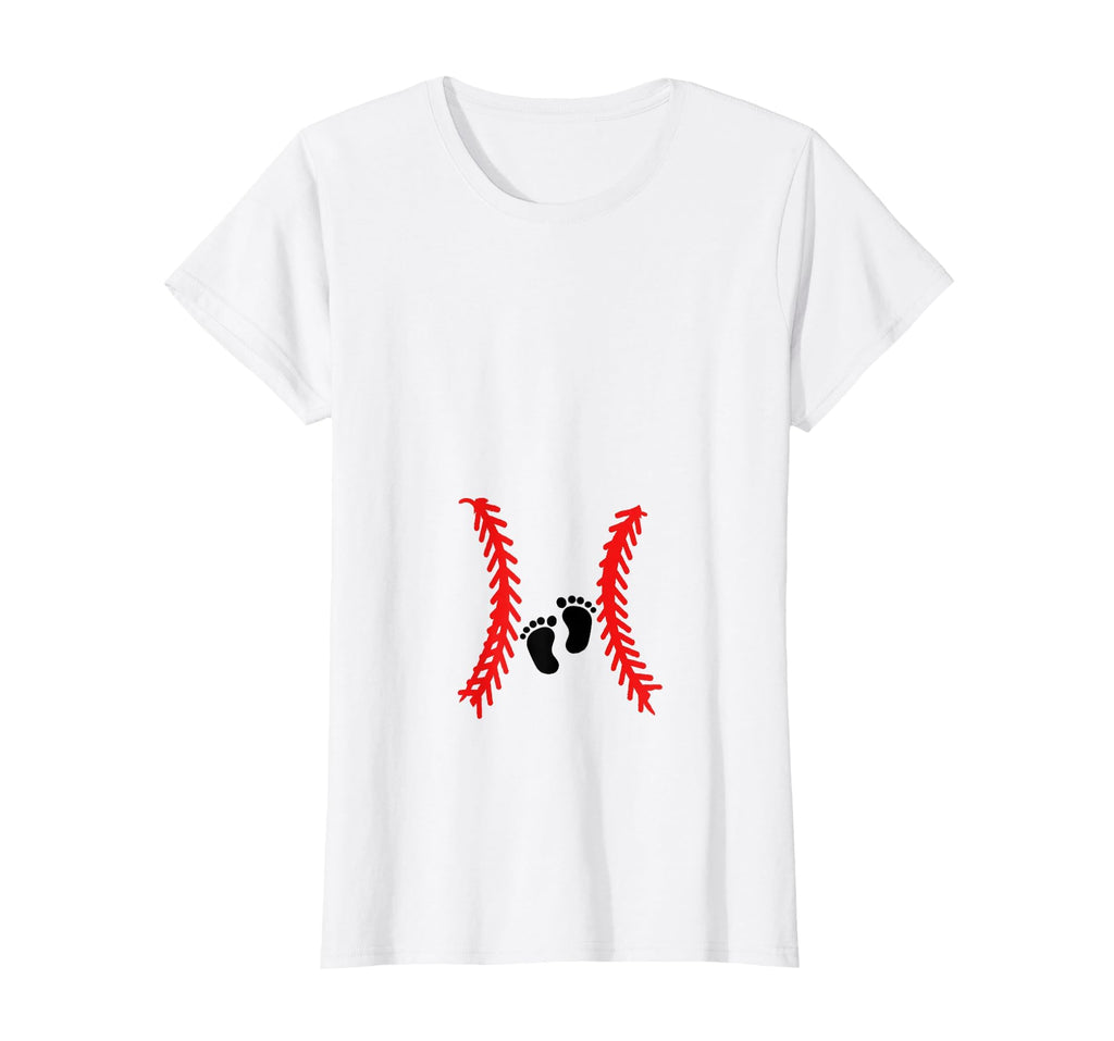 Baseball Pregnant Mom To Be Pregnancy T-Shirt - Minimalist Print Unisex - T-Shirt, Sweatshirt, Hoodie