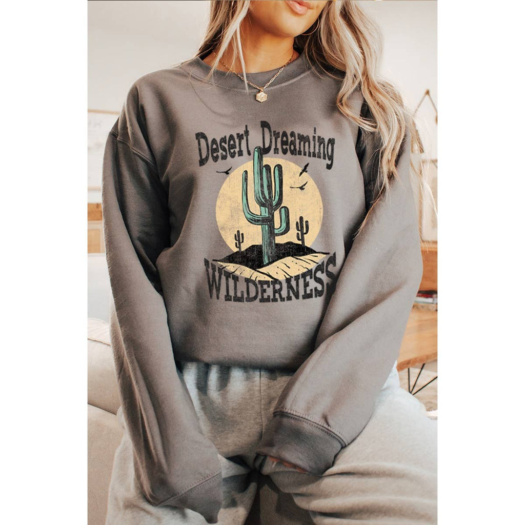 Desert Dreaming Vintage Graphic - Adult & Kids T-Shirts, Sweatshirts & Hoodies apparel design preview 1