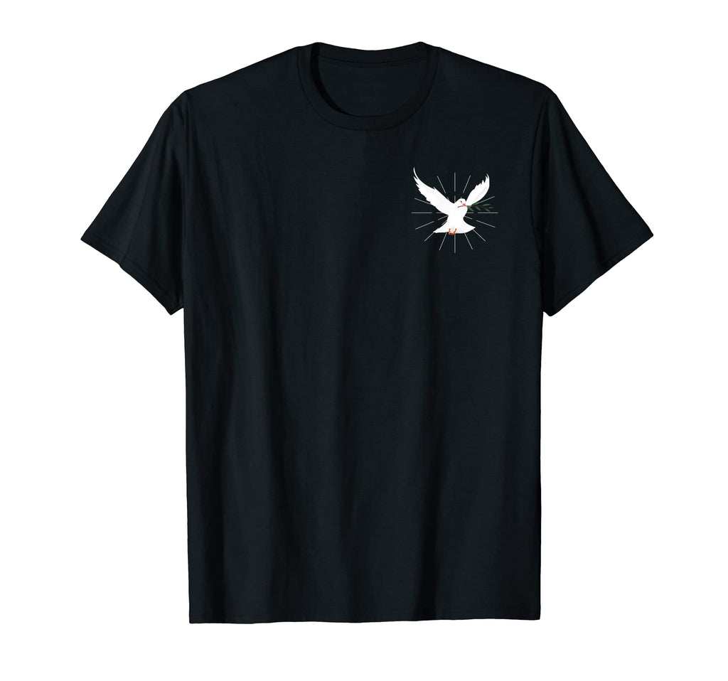 Peace Dove Branch Peace Love Peace Dove T-Shirt - Novelty Apparel Men Women - T-Shirt, Sweatshirt, Hoodie