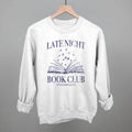 Late Night Book Club - Adult & Kids T-Shirts, Sweatshirts & Hoodies apparel design preview 1