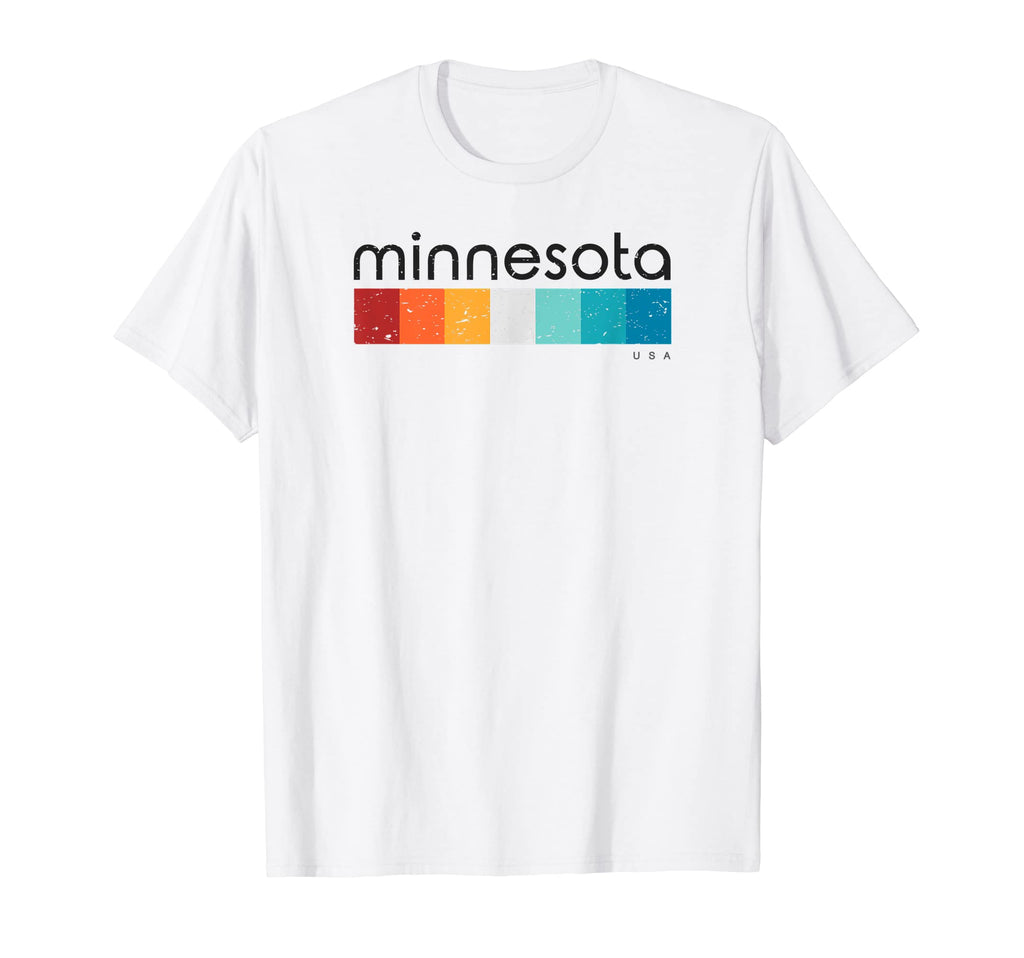 Minnesota Mn T-Shirt - Minimalist Print Men Women - T-Shirt, Sweatshirt, Hoodie