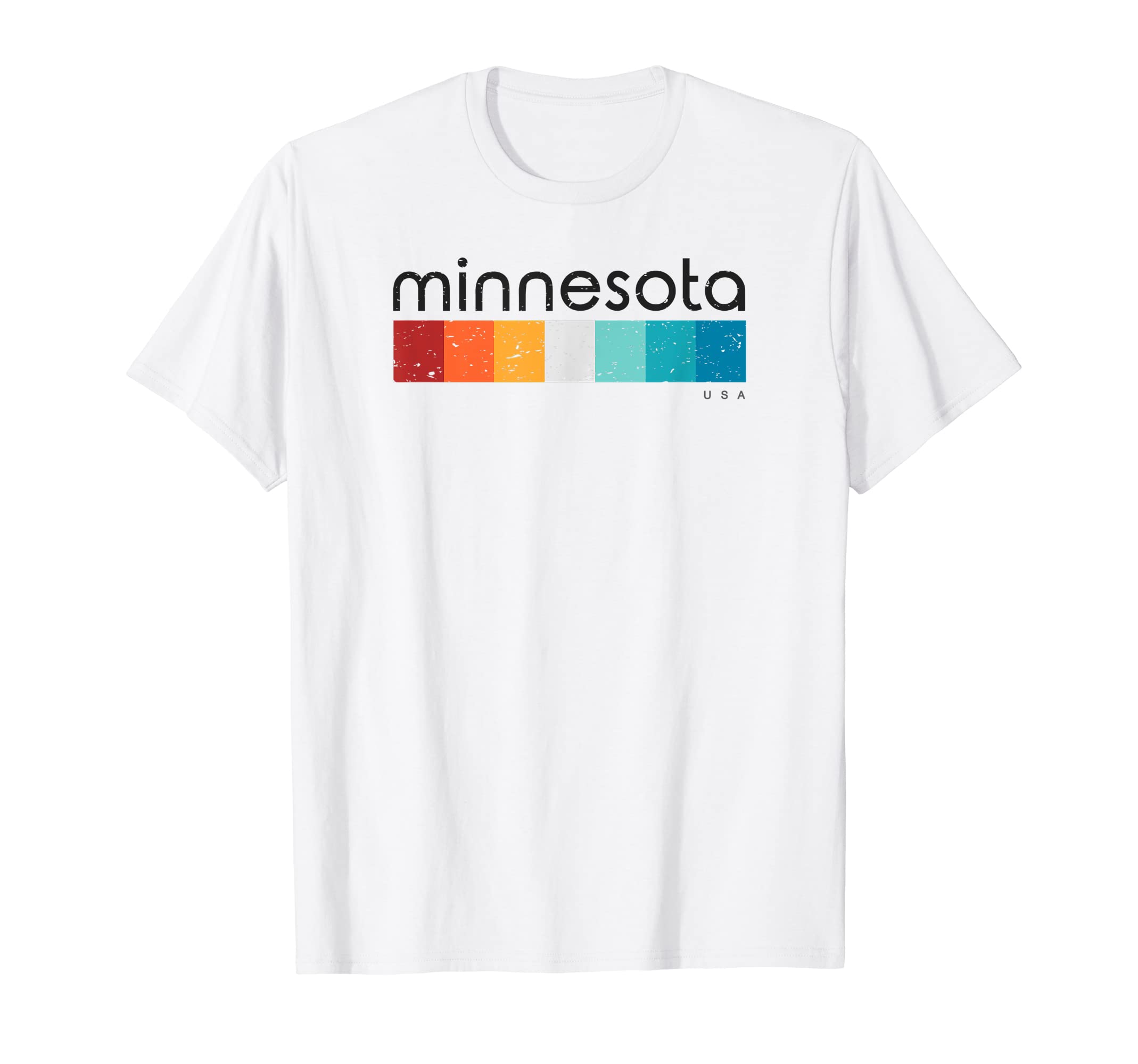 Minnesota Mn T-Shirt - Minimalist Print Men Women - T-Shirt, Sweatshirt, Hoodie