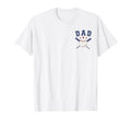 Dad Rookie 1St Birthday Baseball T-Shirt - Custom Art Print for Adults - T-Shirt, Sweatshirt, Hoodie