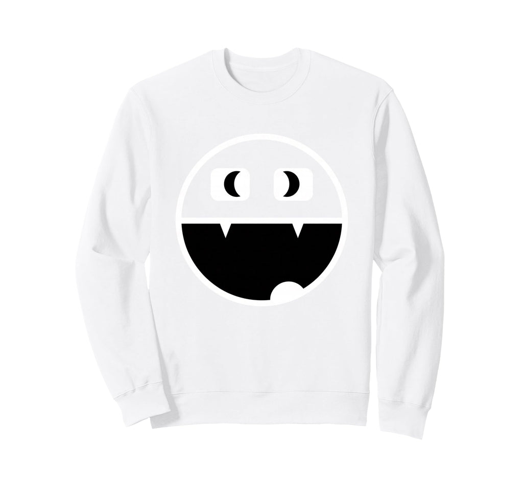 Monster Smile 80S Nostalgia Gamer Sweatshirt - Novelty Apparel for Adults - T-Shirt, Sweatshirt, Hoodie