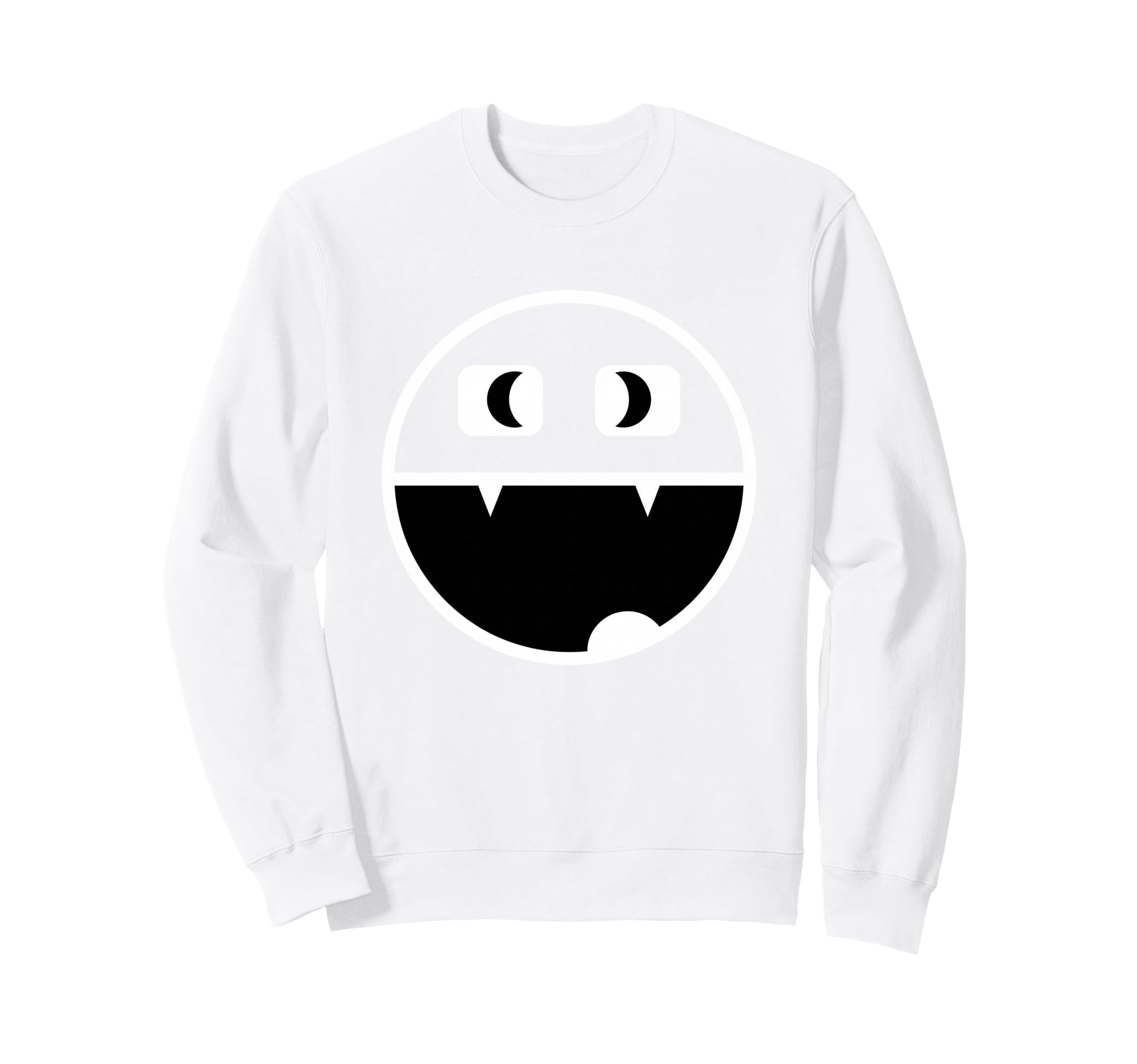 Monster Smile 80S Nostalgia Gamer Sweatshirt - Novelty Apparel for Adults - T-Shirt, Sweatshirt, Hoodie