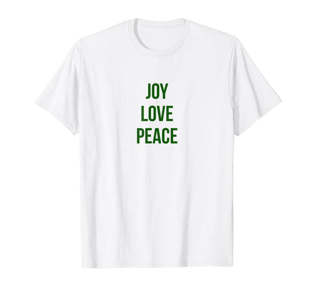 Joy Love Peace T-Shirt - Unique Graphic for Adults - T-Shirt, Sweatshirt, Hoodie