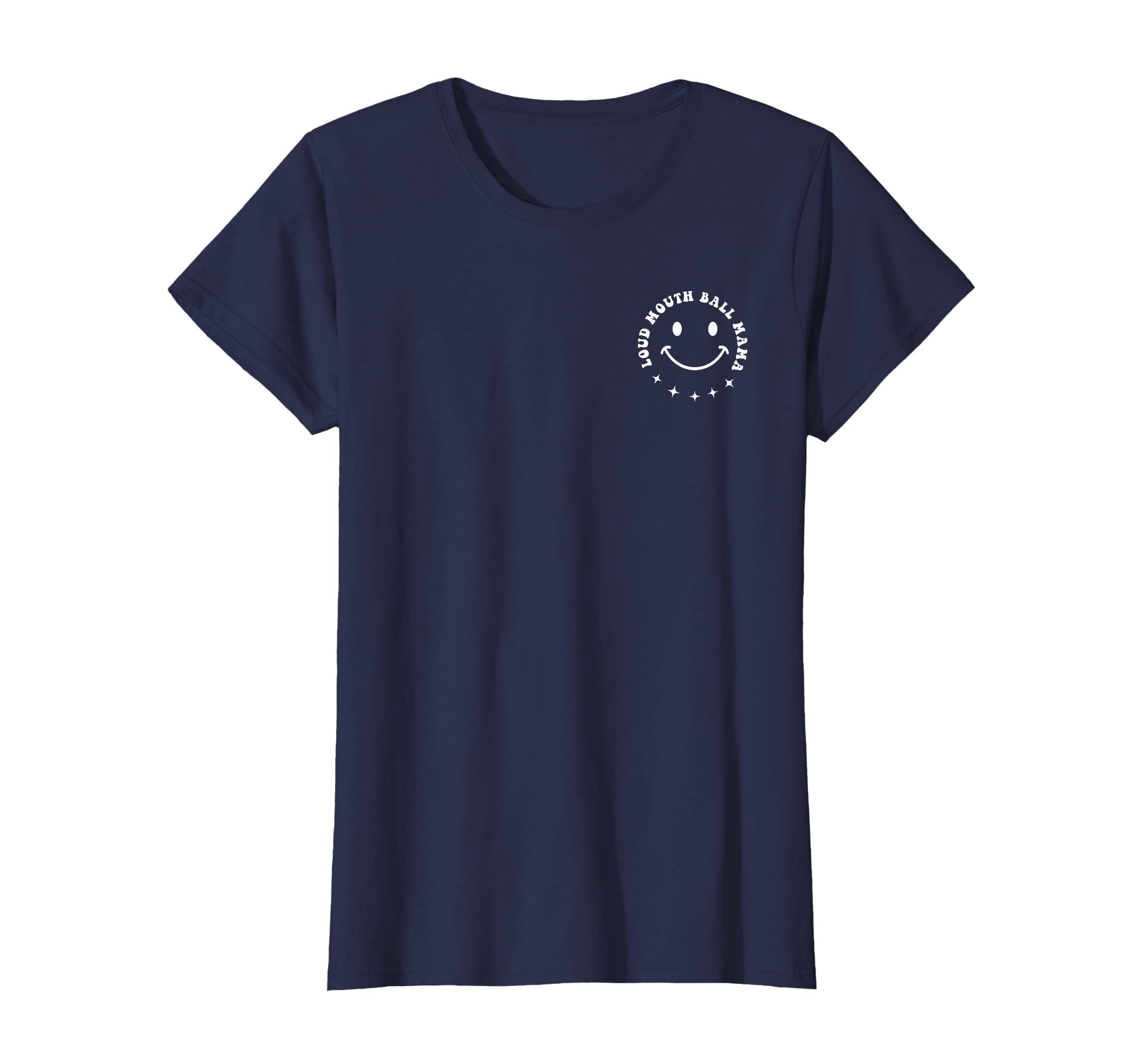 Somebodys Loud Mouth Ball Mama Baseball T-Shirt - Graphic Print for Adults - T-Shirt, Sweatshirt, Hoodie