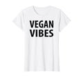 Womens Vegan Vegan Vibes T-Shirt - Graphic Print Men Women - T-Shirt, Sweatshirt, Hoodie