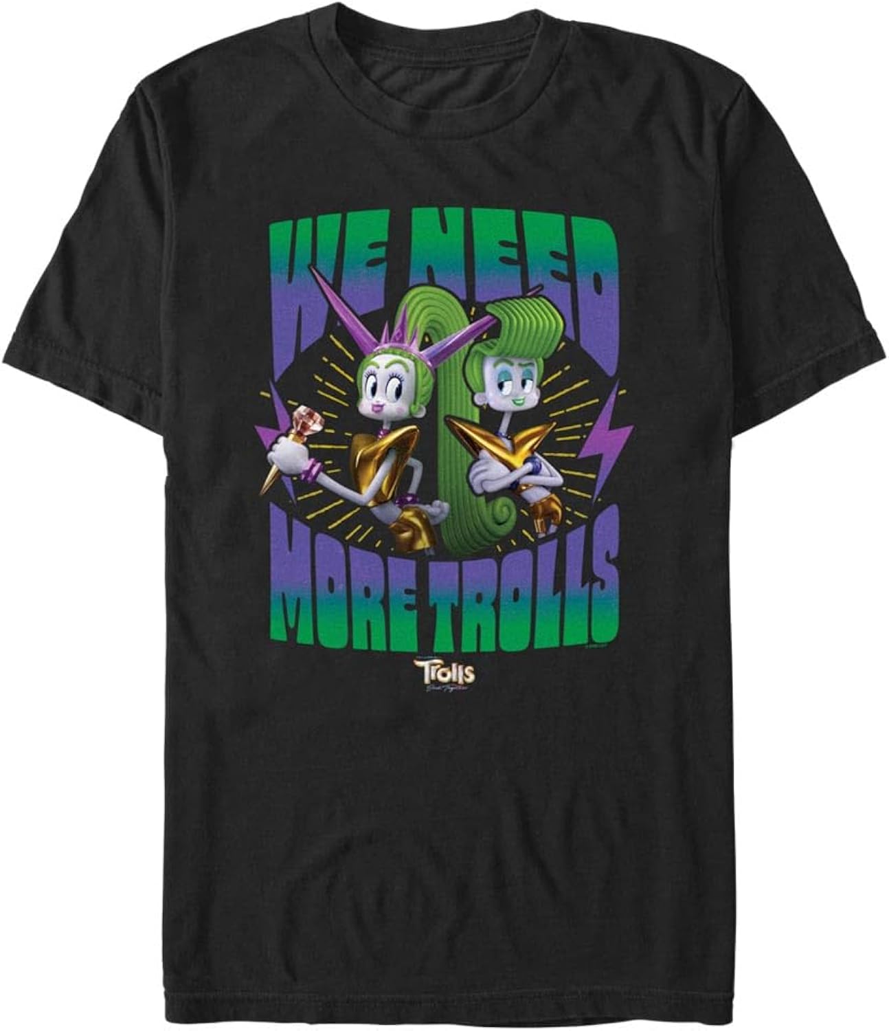 DREAMWORKS TROLLS - Adult & Kids T-Shirts, Sweatshirts & Hoodies apparel design preview 1