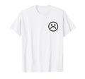 Sad Face Sadboy Ironic Aesthetic T-Shirt - Aesthetic Graphic for Adults - T-Shirt, Sweatshirt, Hoodie