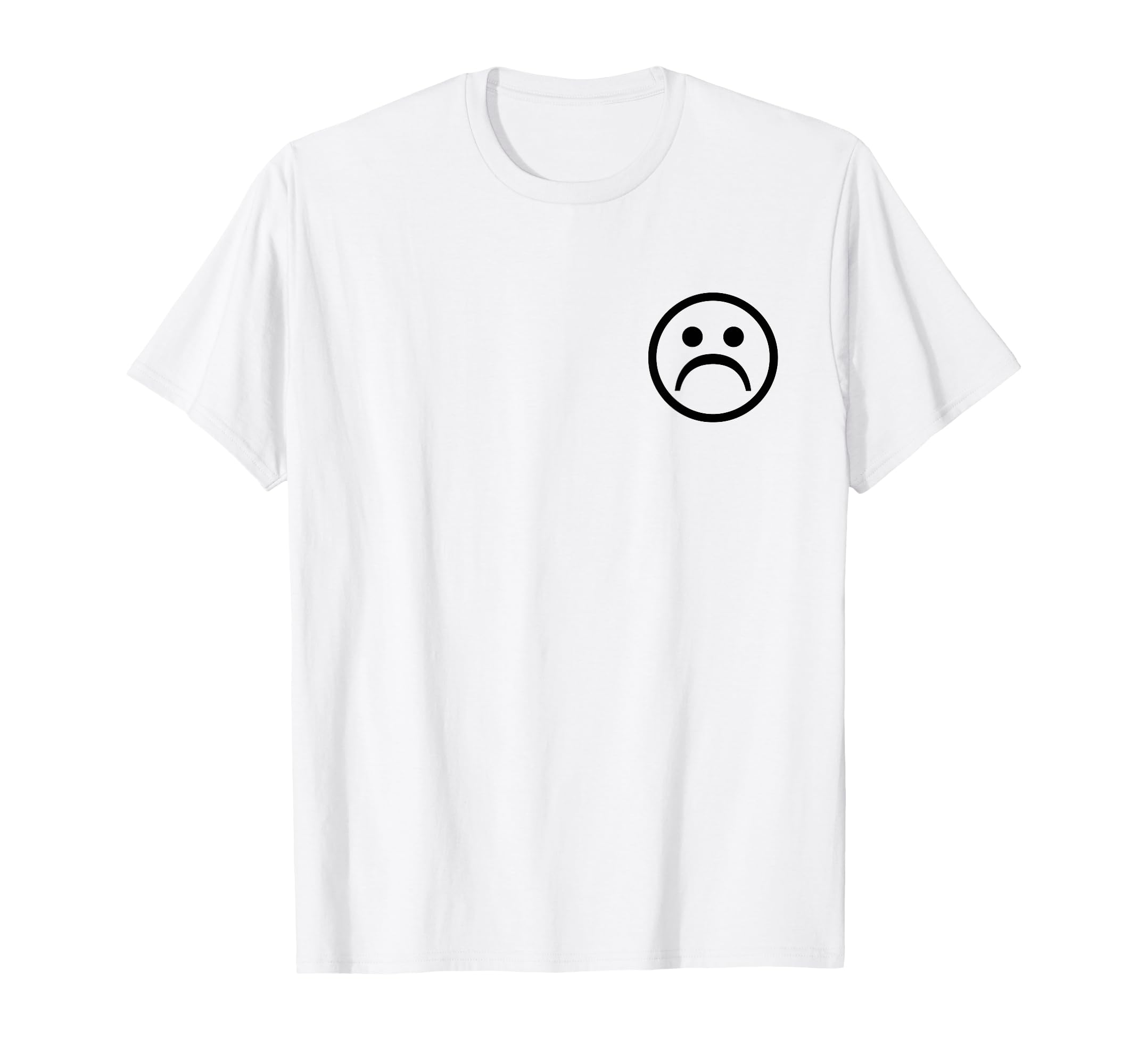 Sad Face Sadboy Ironic Aesthetic T-Shirt - Aesthetic Graphic for Adults - T-Shirt, Sweatshirt, Hoodie