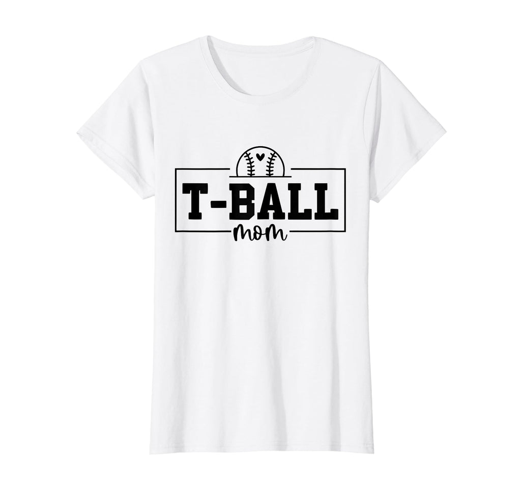 Womens T Ball Mama Baseball Tball Mom T-Shirt - Novelty Apparel Unisex - T-Shirt, Sweatshirt, Hoodie