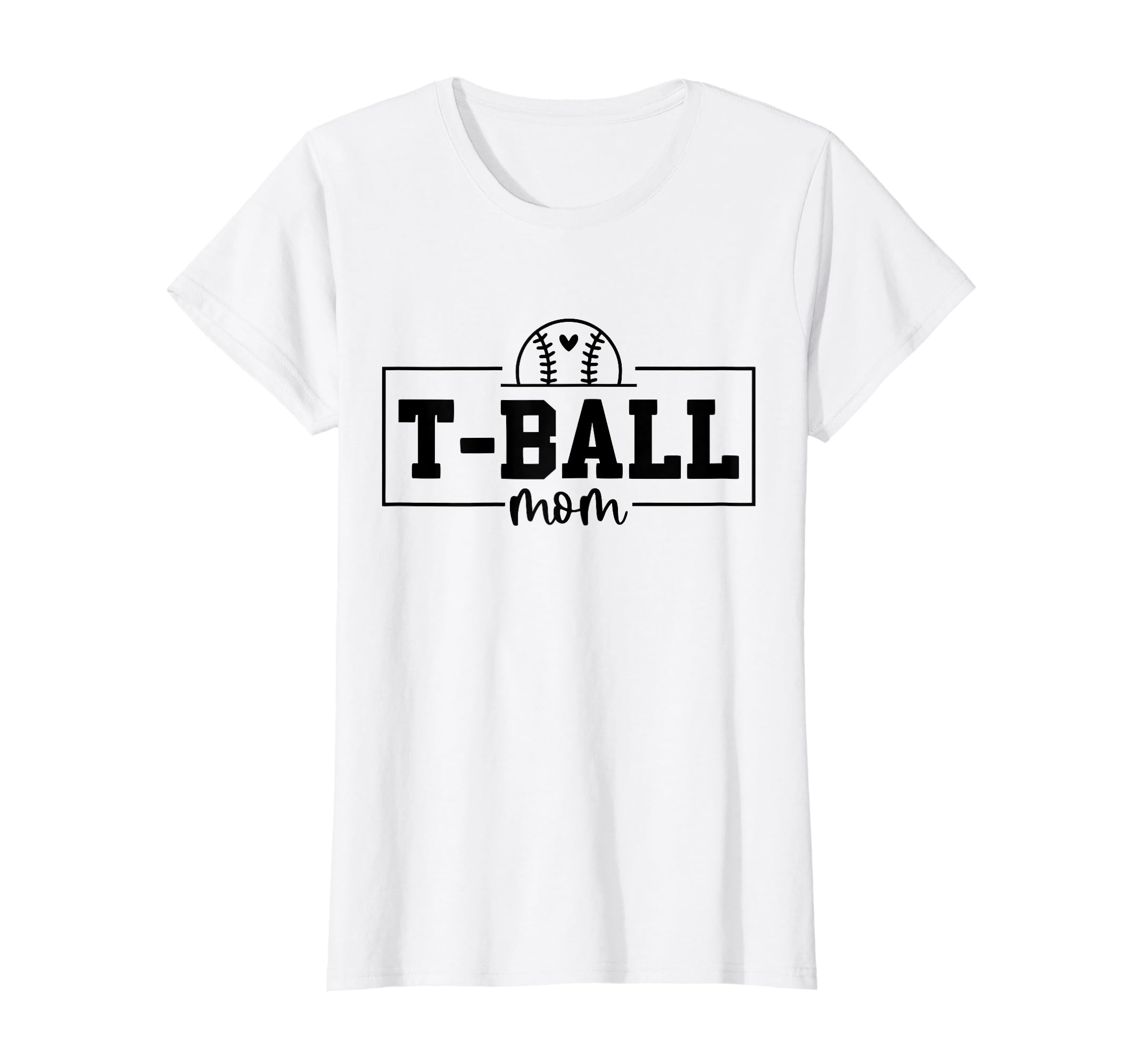 Womens T Ball Mama Baseball Tball Mom T-Shirt - Novelty Apparel Unisex - T-Shirt, Sweatshirt, Hoodie