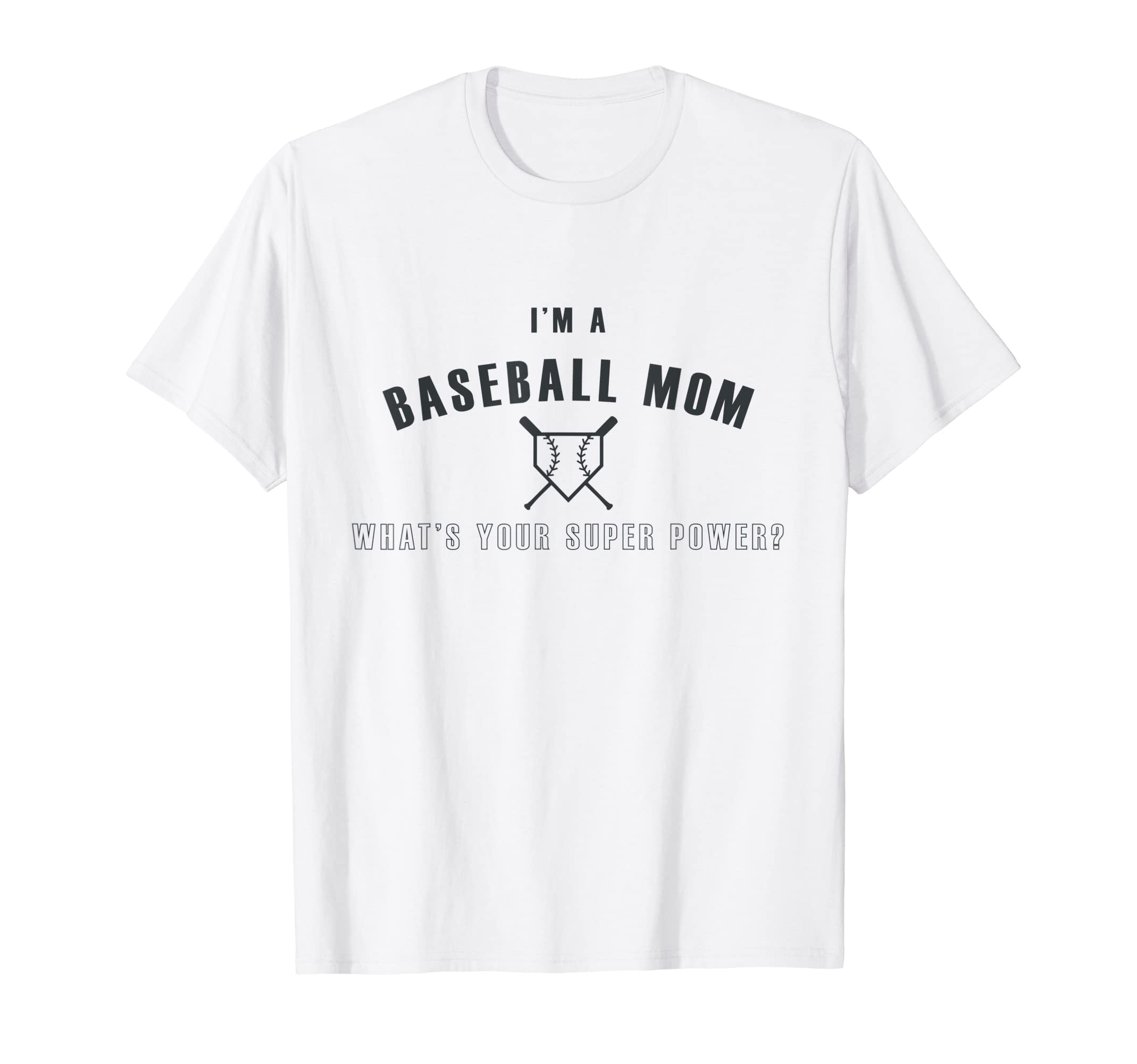 Super Baseball Mom T-Shirt - Unique Graphic Men Women - T-Shirt, Sweatshirt, Hoodie