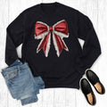 Christmas Santa Bow - Adult & Kids T-Shirts, Sweatshirts & Hoodies apparel design preview 1