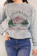 Colorado Rocky Mountains Mineral Graphic Brushed - Adult & Kids T-Shirts, Sweatshirts & Hoodies apparel design preview 1