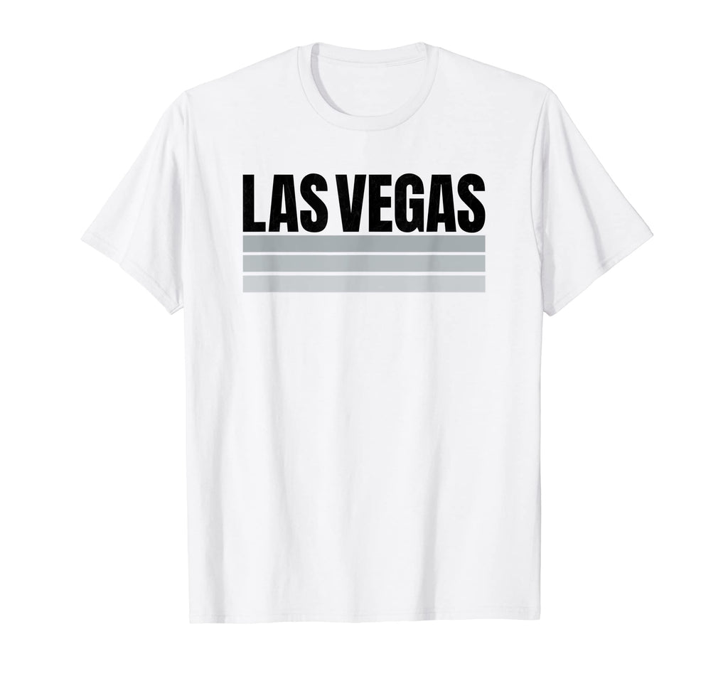 Las Vegas Black Grey Silvery Coloured T-Shirt - Streetwear Style Unisex - T-Shirt, Sweatshirt, Hoodie