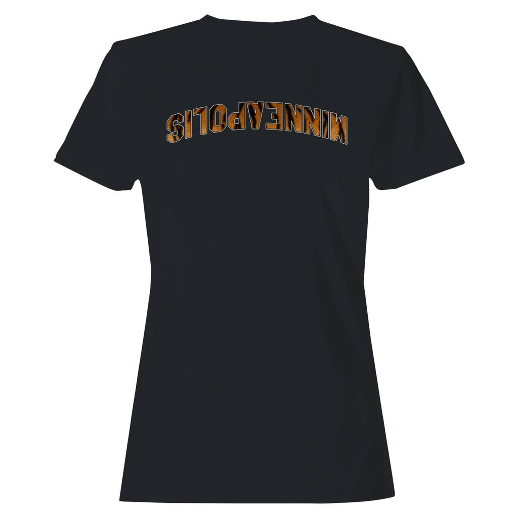 Minneapolis Tiger Print Arch Design Women's - Adult & Kids T-Shirts, Sweatshirts & Hoodies apparel design preview 1