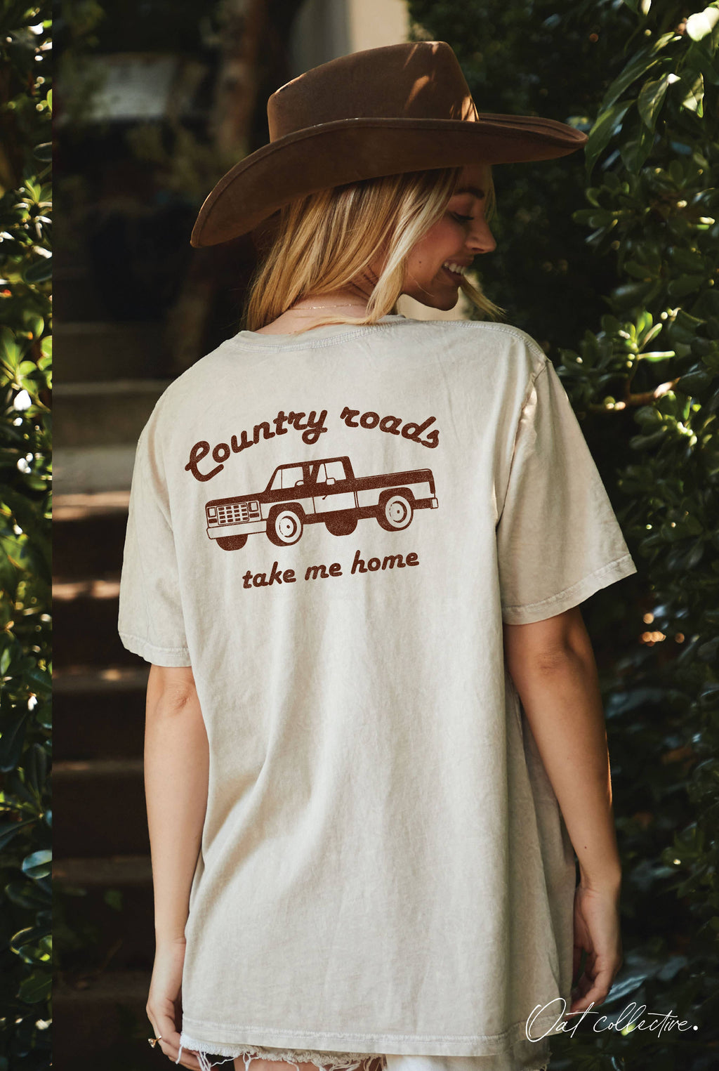 Country Roads Take Me Home Oversized Graphic Top - Adult & Kids T-Shirts, Sweatshirts & Hoodies apparel design preview 1