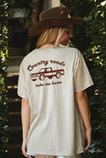 Country Roads Take Me Home Oversized Graphic Top - Adult & Kids T-Shirts, Sweatshirts & Hoodies apparel design preview 1