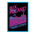 Bix Please Vaporwave Postcard - Adult & Kids T-Shirts, Sweatshirts & Hoodies apparel design preview 1
