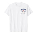Mom Rookie 1St Birthday Baseball Family T-Shirt - Aesthetic Graphic Unisex - T-Shirt, Sweatshirt, Hoodie