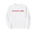 Original Im Just Y2K Aesthetic Sweatshirt - Custom Art Print Men Women - T-Shirt, Sweatshirt, Hoodie