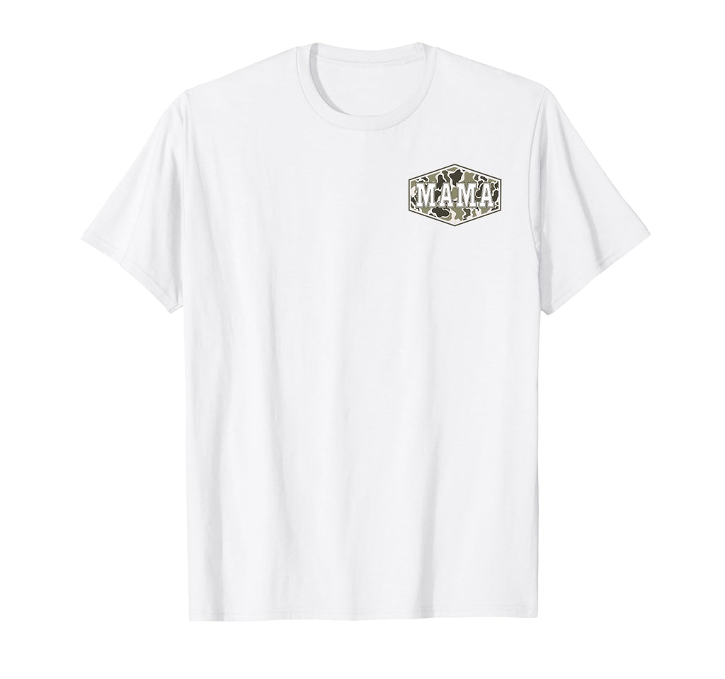 Old School Camo Baseball Mama Pocket T-Shirt - Streetwear Style Men Women - T-Shirt, Sweatshirt, Hoodie