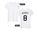Aunt Team No 8 Volleyball Auntie T-Shirt - Custom Art Print for Adults - T-Shirt, Sweatshirt, Hoodie